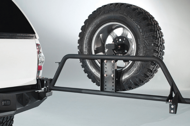 Stealth Rear Tire Carrier Assembly (Only) Bumper Not Included Text - 4
