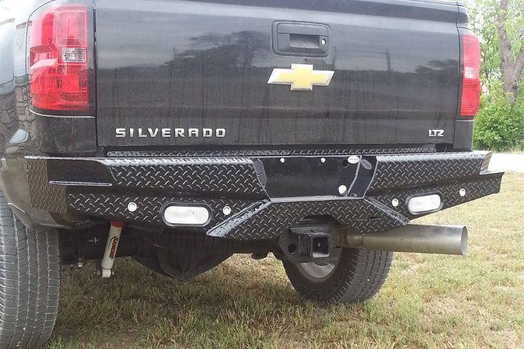 FRONTIER CHEVY SILVERADO 1500 REAR BUMPERS