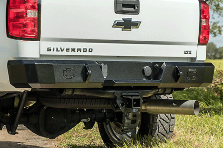 IRON CROSS HD CHEVY SILVERADO 1500 REAR BUMPERS