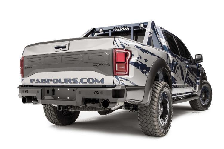 Fab Fours Premium Ford F150 Raptor Rear Bumpers