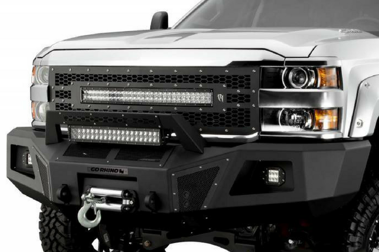 Go Rhino Chevy Silverado 1500 Front Bumpers