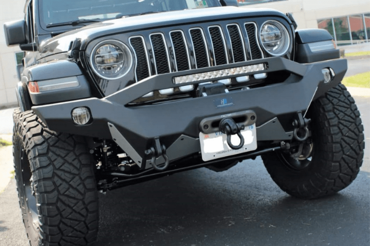 Hammerhead 600-56-0775 Jeep Gladiator 2019-2024 Full Width Ravager Series Front Bumper Winch Ready Pre-Runner