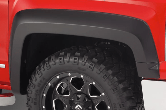 Bushwacker 40964-02 Chevy Silverado 2500HD/3500HD 2015-2019 4PC Extend-A-Fender Style Fender Flares