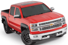 Bushwacker 40964-02 Chevy Silverado 2500HD/3500HD 2015-2019 4PC Extend-A-Fender Style Fender Flares