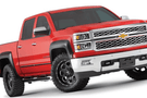 Bushwacker 40964-02 Chevy Silverado 2500HD/3500HD 2015-2019 4PC Extend-A-Fender Style Fender Flares