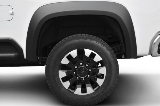 Bushwacker 40986-02 Chevy Silverado 2500HD/3500HD 2020-2023 4PC Extend-A-Fender Style Fender Flares