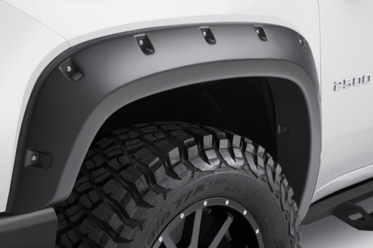 Bushwacker 48146-08 Chevy Silverado 2500HD/3500HD 2020-2023 4PC Forge Style Fender Flares