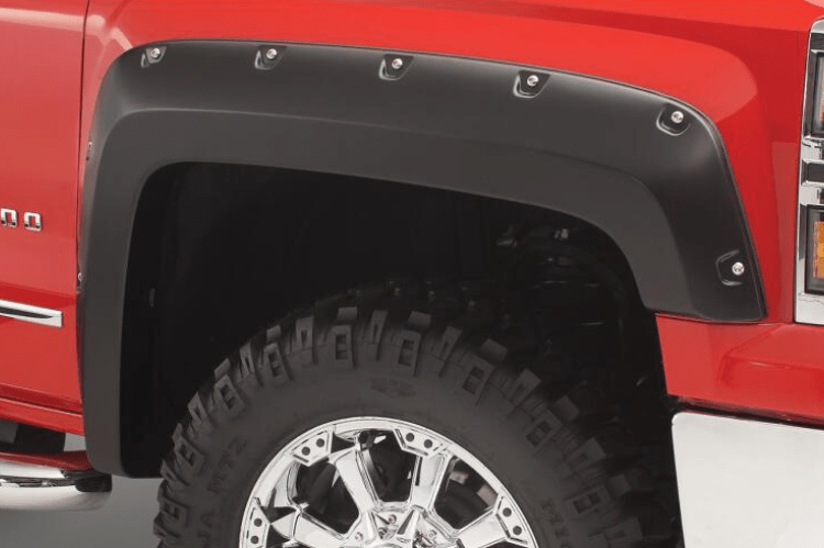 Bushwacker 40087-02 Chevy Silverado 2500HD/3500HD 2007-2014 2PC Front Pocket Style Fender Flares