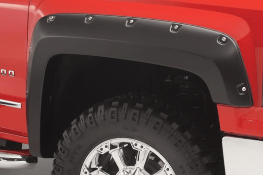 Bushwacker 40957-02 Chevy Silverado 2500HD/3500HD 2015-2019 4PC Pocket Style Fender Flares