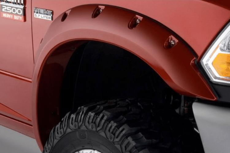 Bushwacker 50919-02 Dodge Ram 2500/3500 2010-2018 4PC Pocket Style Fender Flares