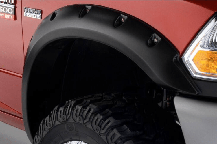 Bushwacker 50919-02 Dodge Ram 2500/3500 2010-2018 4PC Pocket Style Fender Flares