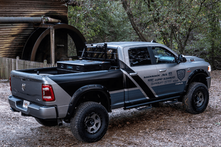 Bushwacker 50919-02 Dodge Ram 2500/3500 2010-2018 4PC Pocket Style Fender Flares