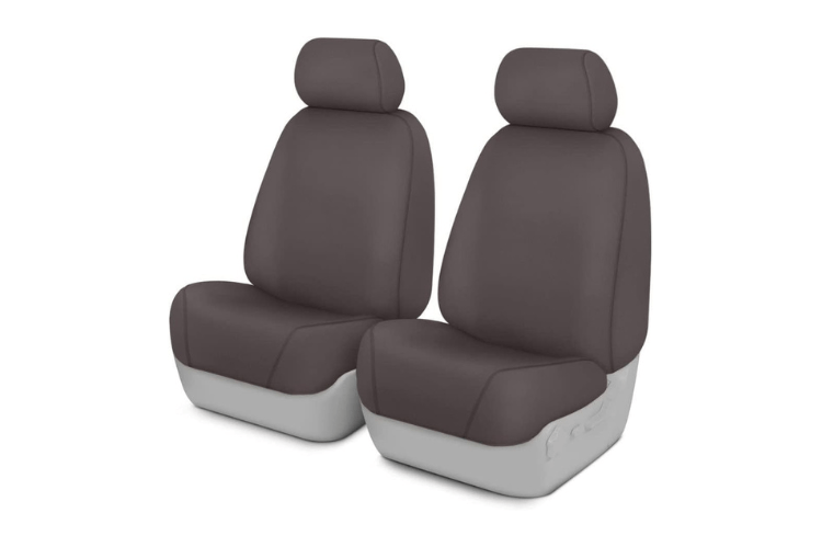 Covercraft SS3245PCGY Chevy Silverado 2500HD/3500HD 1999-2002 Polycotton SeatSaver Custom Front Seat Covers - Grey