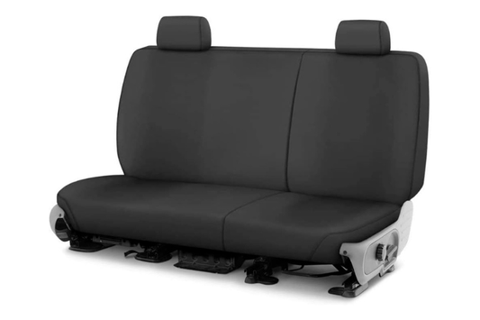 Covercraft SS8489PCCH Chevy Silverado 2500HD/3500HD 2020-2023 Polycotton Rear Seat Covers - Charcoal