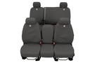 Covercraft SSC8486CAGY GMC Sierra 2500HD/3500HD 2021-2022 Carhartt SeatSaver Custom Rear Seat Covers Gravel