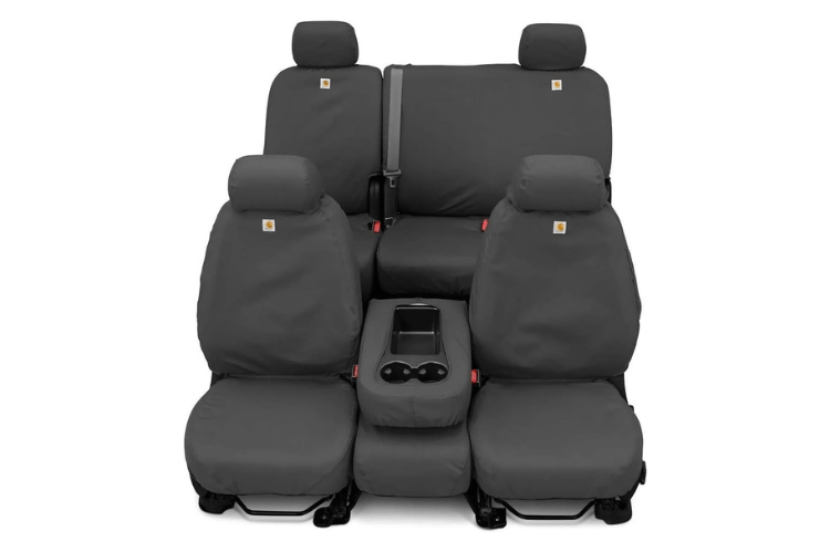 Covercraft SSC3475CAGY GMC Sierra 2500HD/3500HD 2021-2022 Carhartt Seatsaver Custom Front Seat Covers - Grey