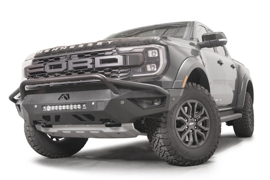 Fab Fours FR24-D6452-1 Ford Ranger Raptor 2024-2025 Vengeance Front Bumper with Pre-runner Guard