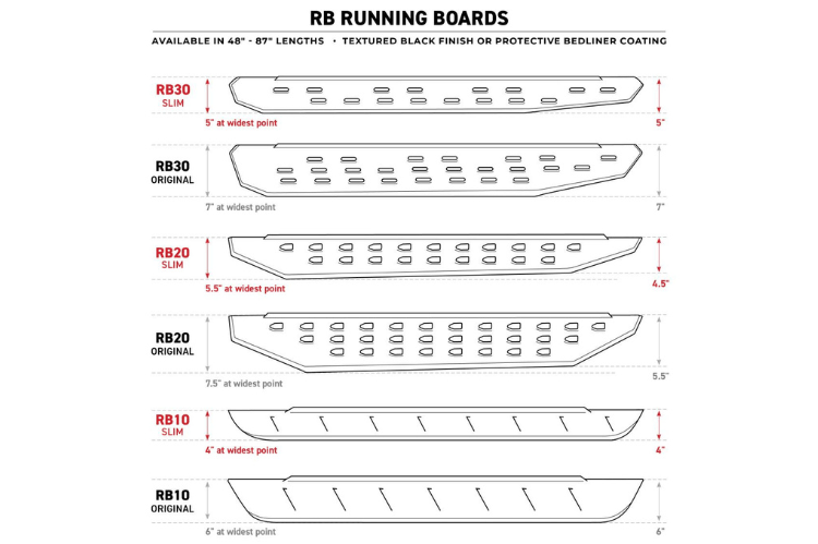 Go Rhino 69404280PC Chevy Silverado 2500HD/3500HD 2015-2019 RB20 Running Boards with Mounting Brackets Kit