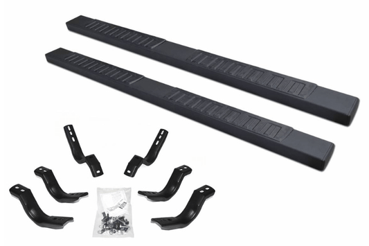 Go Rhino 6862404687T GMC Sierra 2500HD/3500HD 2015-2019 6" OE Xtreme II Side Steps - 87" Step Bars w/Mounting Brackets