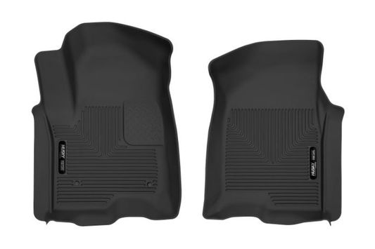 Husky Liners 54101 Chevy Silverado 2500HD/3500HD 2020-2023 X-Act Contour Floor Mats Front Double/Crew Cab Black (Also fits Silverado 1500)