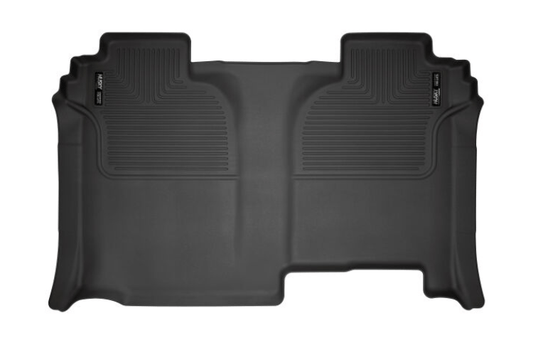 Husky Liners 52051 Chevy Silverado 2500HD/3500HD 2020-2023 X-Act Contour Floor Mat Rear Crew Cab Black (Also fits Silverado 1500)