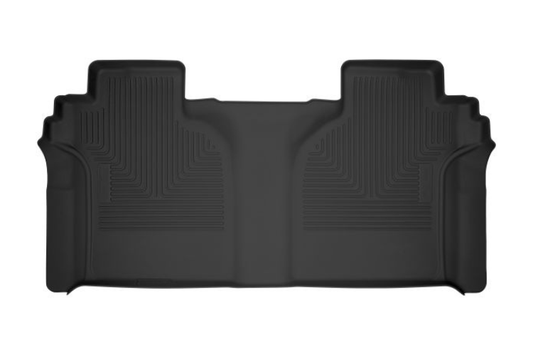 Husky Liners 54201 Chevy Silverado 2500HD/3500HD 2019-2023 X-Act Contour Floor Mat Rear Crew Cab Black(Also fits Silverado 1500)