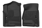 Husky Liners 53111 GMC Sierra 2500HD/3500HD 2014-2019 X-Act Contour Front Floor Mats Double//Crew Cab - Black