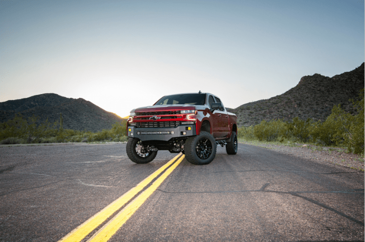 ICI Aluminum Chevy Silverado 1500 2019-2022 Alumilite Front Bumper Non Winch AL-FBM21CHN