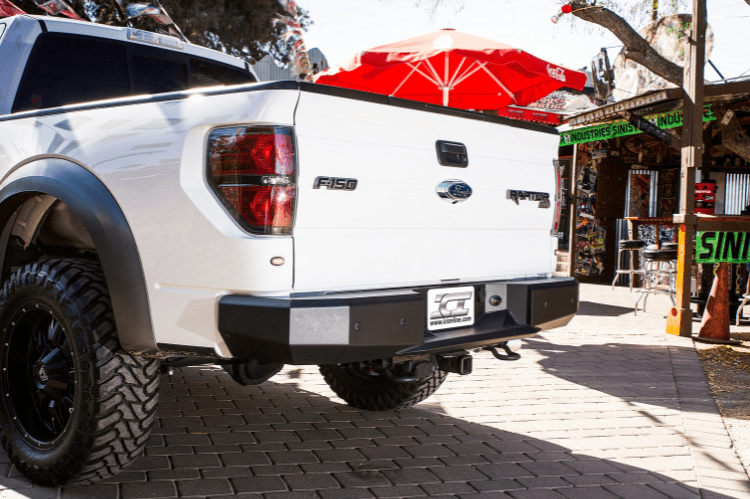 ICI Aluminum Ford F150 2009-2014 Rear Bumper AL-RBM46FDN