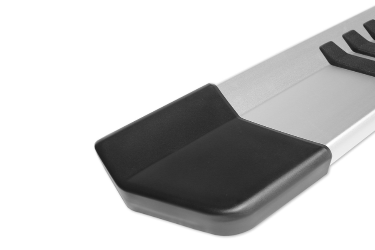 Raptor 1701-0016 Chevy Silverado 2500HD/3500HD 2007-2019 6" OEM Style Slide Track Running Boards - Brushed Aluminum