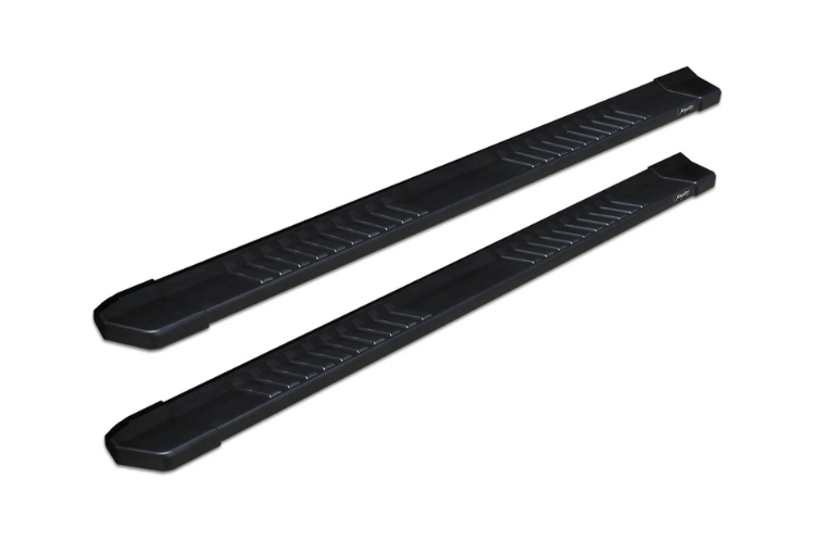 Raptor 1701-0041BT Chevy Silverado 2500HD/3500HD 2020-2024 6" OEM Style Slide Track Running Boards Black Textured Aluminum