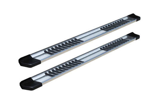 Raptor 1701-0052 Chevy Silverado 2500HD/3500HD 2020-2023 6" OEM Style Slide Track Running Boards - Brushed Aluminum