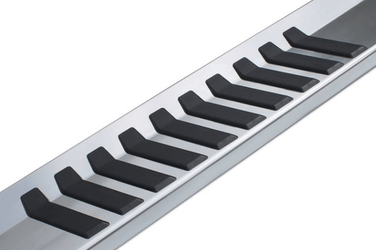 Raptor 1701-0052 Chevy Silverado 2500HD/3500HD 2020-2023 6" OEM Style Slide Track Running Boards - Brushed Aluminum