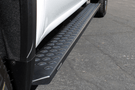 Raptor 2101-0052BT Chevy Silverado 2500HD/3500HD 2019-2024 6.5" Sawtooth Slide Track Running Boards Black Textured Aluminum