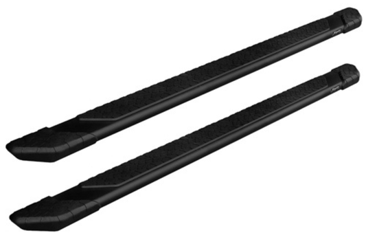 Raptor 1901-0052BT GMC Sierra 2500HD/3500HD 2020-2024 5" Tread Step Slide Track Running Boards Crew Cab Black Textured Aluminum