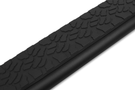 Raptor 1902-0062BT Dodge Ram 2500/3500 2010-2023 5" Tread Step Slide Track Running Boards Crew Cab Black Textured Aluminum (Also fits Dodge Ram 1500)