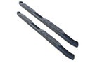 Raptor 1601-0422B 2020-2023 Chevy Silverado 2500/3500 5" Curved OE Style Oval Nerf Bars - Black E-Coated Steel