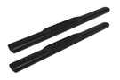 Raptor 2001-0017BT GMC Sierra 2500HD/3500HD 2020-2025 5" Oval Style Slide Track Running Boards - Black Textured Aluminum