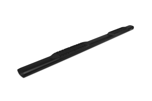 Raptor 2001-0041BT 2020-2025 Chevy Silverado 2500/3500 5" Oval Style Slide Track Running Boards - Black Textured Aluminum