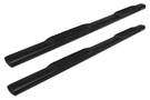 Raptor 2001-0185BT GMC Sierra 2500HD/3500HD 2007-2019 5" Oval Style Slide Track Running Boards - Black Textured Aluminum