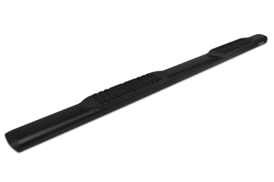 Raptor 2001-0185BT GMC Sierra 2500HD/3500HD 2007-2019 5" Oval Style Slide Track Running Boards - Black Textured Aluminum