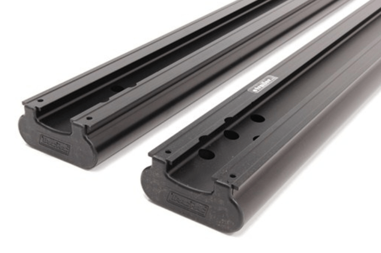 Thule 21501 GMC Sierra 2500HD/3500HD 1999-2013 TracRac SR Base Rail Black