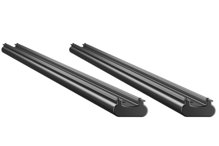 Thule 21501 GMC Sierra 2500HD/3500HD 1999-2013 TracRac SR Base Rail Black