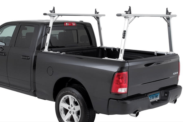 Thule 37002XT GMC Sierra 2500HD/3500HD 1999-2021 TracRac Pro 2 Truck Rack Silver