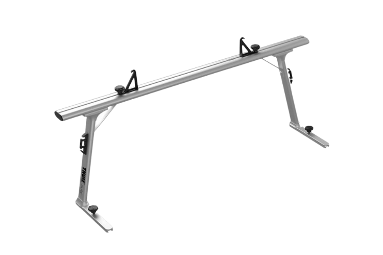 Thule 43002XT GMC Sierra 2500HD/3500HD 1999-2021 TracRac SR Overhead Rack Silver