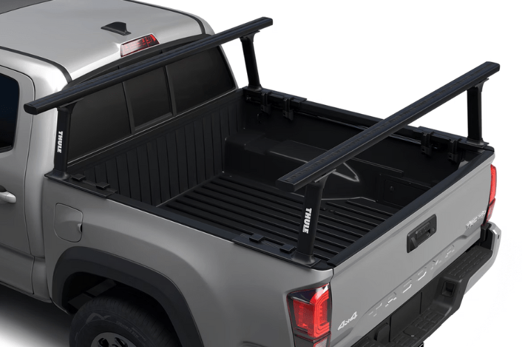 Thule 500011 Chevy Silverado 2500HD/3500HD 1999-2021 Xsporter Pro Mid Truck Bed Rack Black