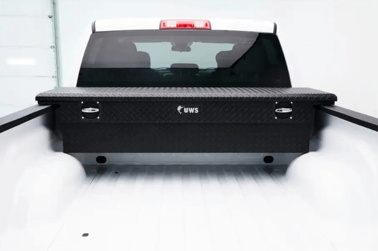 UWS SL-69-LP-MB GMC Sierra 2500HD/3500HD 1999-20023 69" Secure Lock Truck Tool Box with Low Profile Matte Black