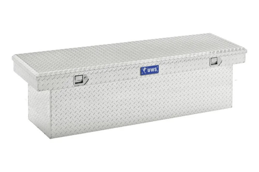 UWS TBSD-69 Dodge Ram 2500/3500 2011-2018 69" Deep Crossover Truck Tool Box Bright Aluminum