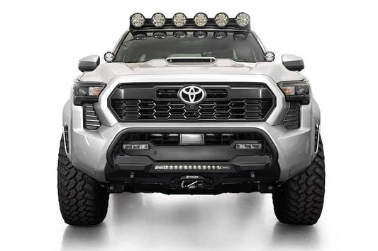 ADD F6703512601NA Toyota Tacoma 2024 Stealth Center Mount Front Bumper Winch Ready With Top Hoop