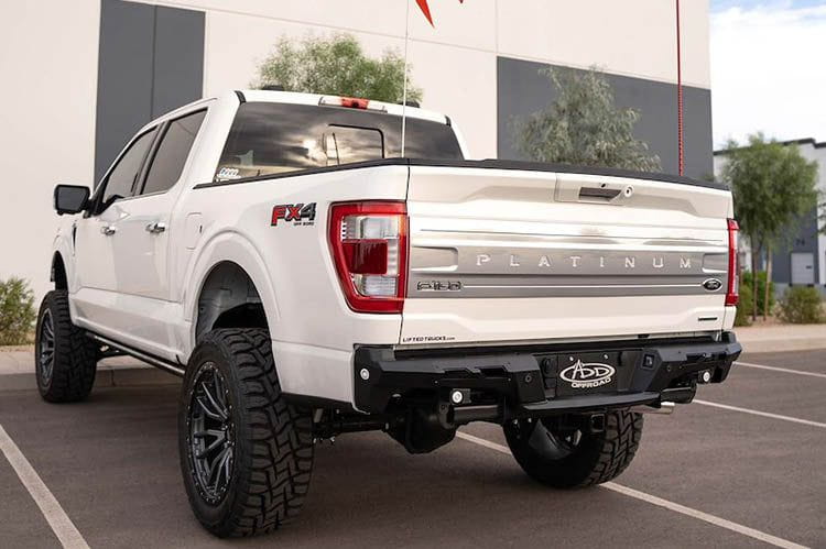 ADD R19020NA0103 Ford F150 2021-2023 Black Label Rear Bumper